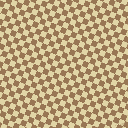 67/157 degree angle diagonal checkered chequered squares checker pattern checkers background, 19 pixel squares size, , Sapling and Pale Brown checkers chequered checkered squares seamless tileable
