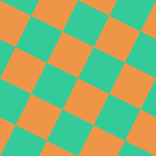 63/153 degree angle diagonal checkered chequered squares checker pattern checkers background, 149 pixel square size, , Sea Buckthorn and Shamrock checkers chequered checkered squares seamless tileable