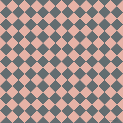 45/135 degree angle diagonal checkered chequered squares checker pattern checkers background, 35 pixel squares size, Shilo and Pale Sky checkers chequered checkered squares seamless tileable
