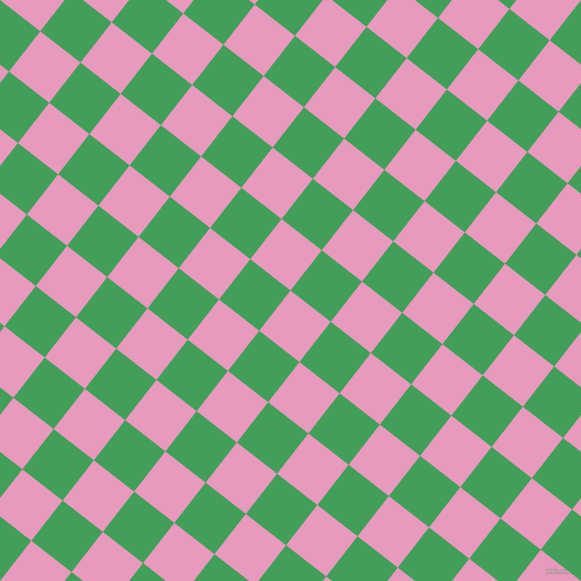 52/142 degree angle diagonal checkered chequered squares checker pattern checkers background, 72 pixel square size, , Shocking and Chateau Green checkers chequered checkered squares seamless tileable