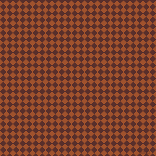 45/135 degree angle diagonal checkered chequered squares checker pattern checkers background, 15 pixel square size, , Sienna and Moccaccino checkers chequered checkered squares seamless tileable