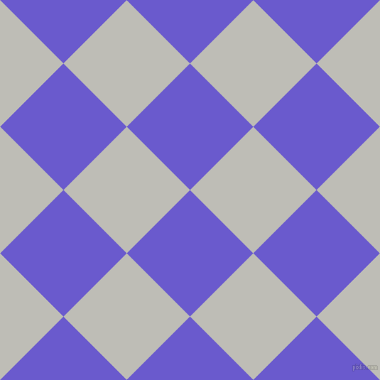 45/135 degree angle diagonal checkered chequered squares checker pattern checkers background, 126 pixel square size, , Slate Blue and Silver Sand checkers chequered checkered squares seamless tileable