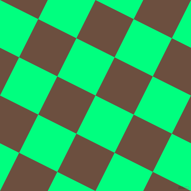 63/153 degree angle diagonal checkered chequered squares checker pattern checkers background, 146 pixel square size, , Spring Green and Spice checkers chequered checkered squares seamless tileable