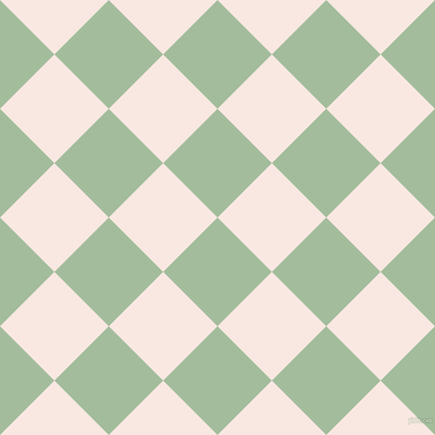 45/135 degree angle diagonal checkered chequered squares checker pattern checkers background, 111 pixel squares size, , Spring Rain and Wisp Pink checkers chequered checkered squares seamless tileable