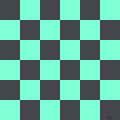 checkered chequered squares checkers background checker pattern, 80 pixel squares size, , Steel Grey and Aquamarine checkers chequered checkered squares seamless tileable
