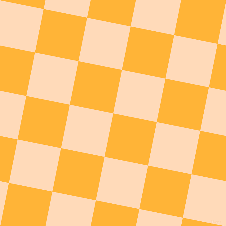 79/169 degree angle diagonal checkered chequered squares checker pattern checkers background, 143 pixel square size, , Supernova and Peach Puff checkers chequered checkered squares seamless tileable