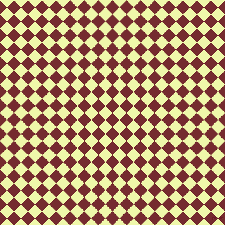 45/135 degree angle diagonal checkered chequered squares checker pattern checkers background, 34 pixel square size, , Tamarillo and Australian Mint checkers chequered checkered squares seamless tileable