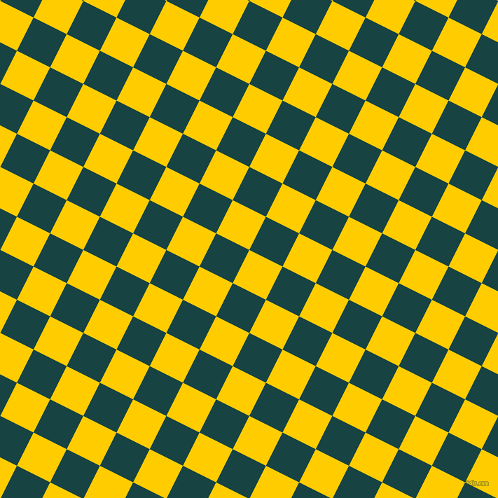 63/153 degree angle diagonal checkered chequered squares checker pattern checkers background, 53 pixel squares size, , Tangerine Yellow and Tiber checkers chequered checkered squares seamless tileable