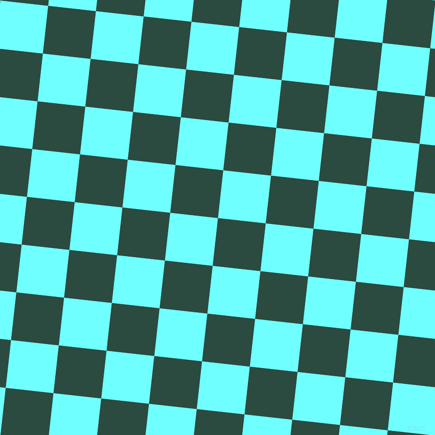 84/174 degree angle diagonal checkered chequered squares checker pattern checkers background, 94 pixel square size, , Te Papa Green and Baby Blue checkers chequered checkered squares seamless tileable
