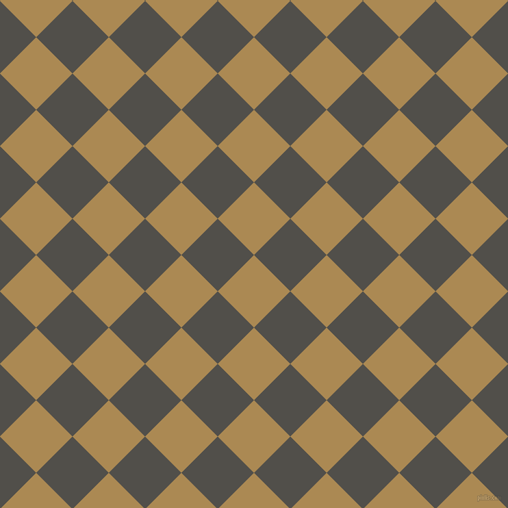 45/135 degree angle diagonal checkered chequered squares checker pattern checkers background, 75 pixel square size, , Teak and Dune checkers chequered checkered squares seamless tileable