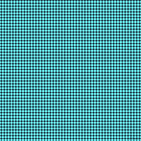 45/135 degree angle diagonal checkered chequered squares checker pattern checkers background, 7 pixel squares size, , Teal Blue and Baby Blue checkers chequered checkered squares seamless tileable