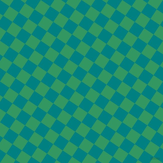 56/146 degree angle diagonal checkered chequered squares checker pattern checkers background, 45 pixel square size, , Teal and Eucalyptus checkers chequered checkered squares seamless tileable