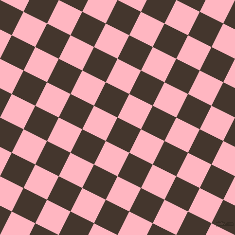 63/153 degree angle diagonal checkered chequered squares checker pattern checkers background, 54 pixel squares size, , Tobago and Light Pink checkers chequered checkered squares seamless tileable