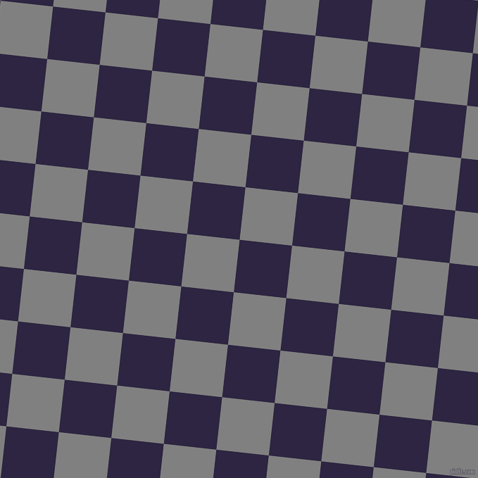84/174 degree angle diagonal checkered chequered squares checker pattern checkers background, 75 pixel square size, , Tolopea and Grey checkers chequered checkered squares seamless tileable