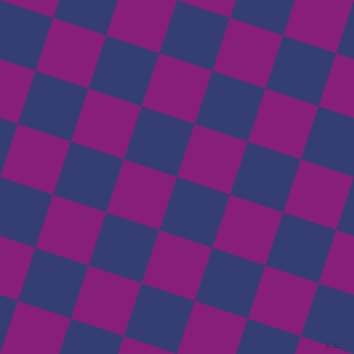 72/162 degree angle diagonal checkered chequered squares checker pattern checkers background, 113 pixel square size, , Torea Bay and Dark Purple checkers chequered checkered squares seamless tileable