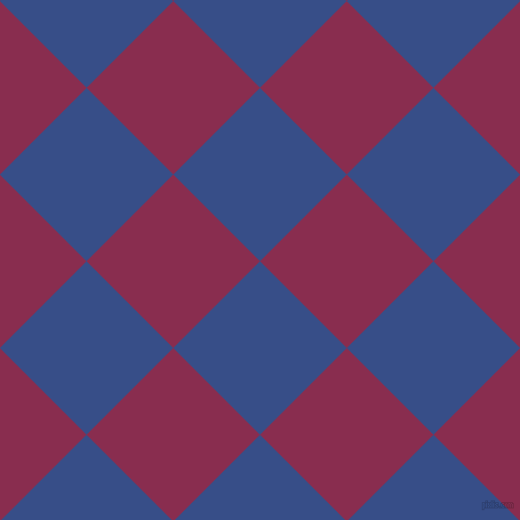 45/135 degree angle diagonal checkered chequered squares checker pattern checkers background, 138 pixel square size, , Tory Blue and Disco checkers chequered checkered squares seamless tileable