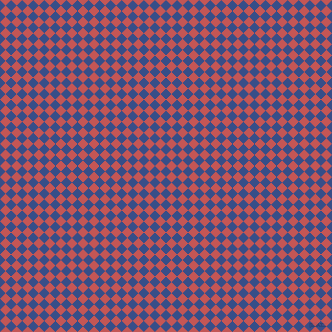 45/135 degree angle diagonal checkered chequered squares checker pattern checkers background, 16 pixel squares size, , Tory Blue and Fuzzy Wuzzy Brown checkers chequered checkered squares seamless tileable