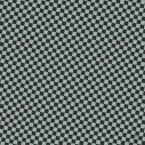 79/169 degree angle diagonal checkered chequered squares checker pattern checkers background, 13 pixel square size, , Tower Grey and Oil checkers chequered checkered squares seamless tileable