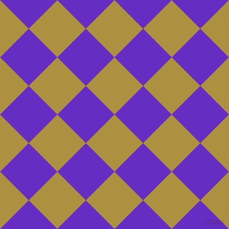 45/135 degree angle diagonal checkered chequered squares checker pattern checkers background, 80 pixel square size, , Turmeric and Purple Heart checkers chequered checkered squares seamless tileable