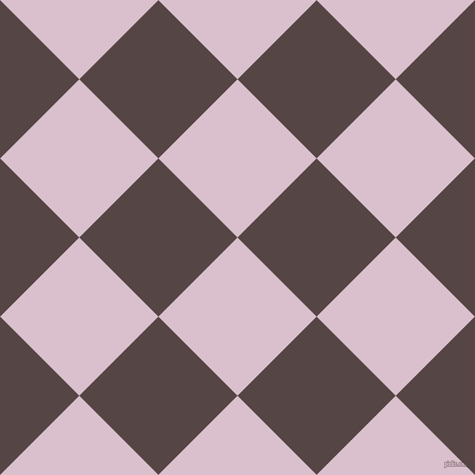 45/135 degree angle diagonal checkered chequered squares checker pattern checkers background, 163 pixel square size, , Twilight and Woody Brown checkers chequered checkered squares seamless tileable