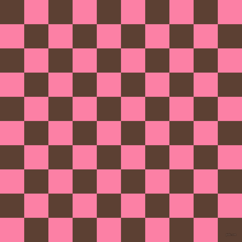 checkered chequered squares checkers background checker pattern, 82 pixel square size, , Very Dark Brown and Tickle Me Pink checkers chequered checkered squares seamless tileable