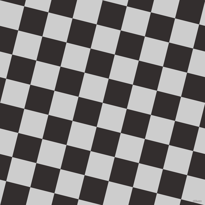 76/166 degree angle diagonal checkered chequered squares checker pattern checkers background, 102 pixel squares size, , Very Light Grey and Night Rider checkers chequered checkered squares seamless tileable