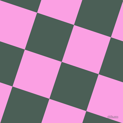 72/162 degree angle diagonal checkered chequered squares checker pattern checkers background, 130 pixel squares size, , Viridian Green and Lavender Rose checkers chequered checkered squares seamless tileable