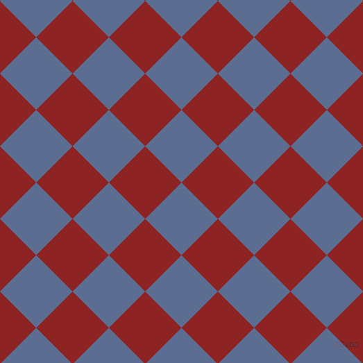 45/135 degree angle diagonal checkered chequered squares checker pattern checkers background, 74 pixel square size, , Waikawa Grey and Mandarian Orange checkers chequered checkered squares seamless tileable