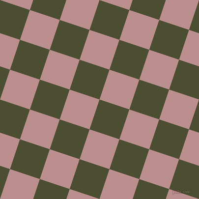 72/162 degree angle diagonal checkered chequered squares checker pattern checkers background, 64 pixel squares size, , Waiouru and Rosy Brown checkers chequered checkered squares seamless tileable