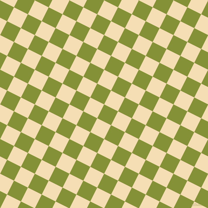 63/153 degree angle diagonal checkered chequered squares checker pattern checkers background, 53 pixel squares size, , Wasabi and Wheat checkers chequered checkered squares seamless tileable