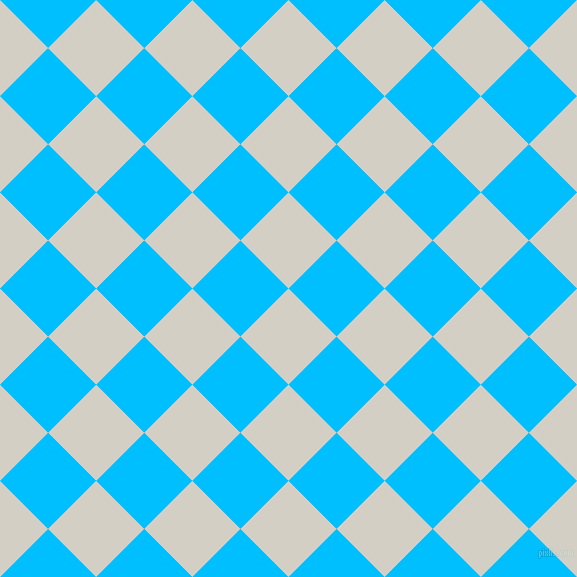 45/135 degree angle diagonal checkered chequered squares checker pattern checkers background, 68 pixel square size, , Westar and Deep Sky Blue checkers chequered checkered squares seamless tileable