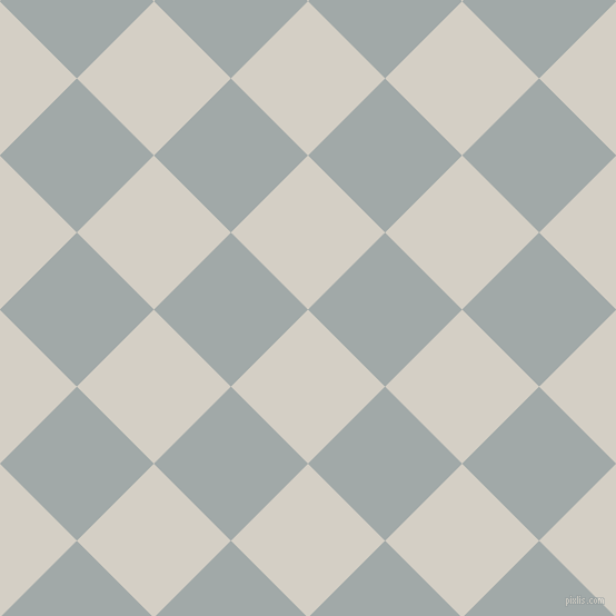 45/135 degree angle diagonal checkered chequered squares checker pattern checkers background, 98 pixel square size, , Westar and Hit Grey checkers chequered checkered squares seamless tileable