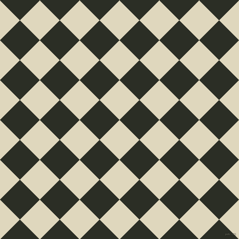45/135 degree angle diagonal checkered chequered squares checker pattern checkers background, 93 pixel squares size, , Wheatfield and Rangoon Green checkers chequered checkered squares seamless tileable