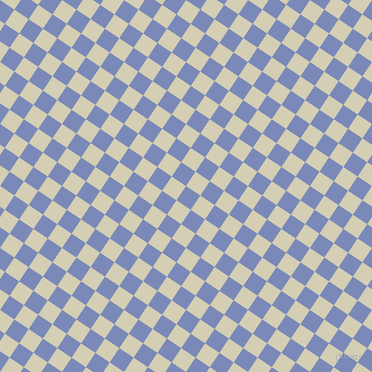 56/146 degree angle diagonal checkered chequered squares checker pattern checkers background, 25 pixel square size, , Wild Blue Yonder and White Rock checkers chequered checkered squares seamless tileable