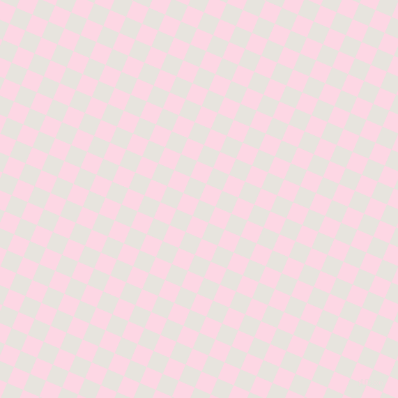 67/157 degree angle diagonal checkered chequered squares checker pattern checkers background, 25 pixel square size, , Wild Sand and Pig Pink checkers chequered checkered squares seamless tileable