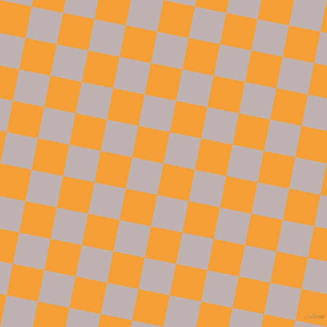 79/169 degree angle diagonal checkered chequered squares checker pattern checkers background, 64 pixel squares size, , Yellow Sea and Pink Swan checkers chequered checkered squares seamless tileable