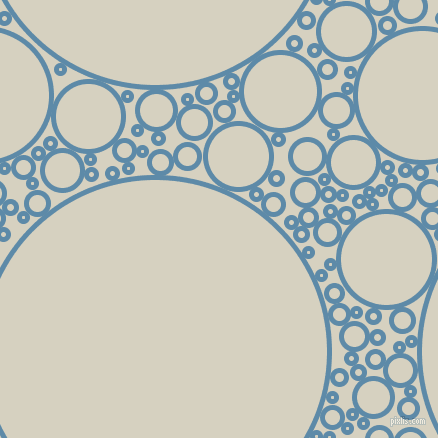 bubbles, circles, sponge, big, medium, small, 5 pixel line width, Air Force Blue and Ecru White circles bubbles sponge soap seamless tileable