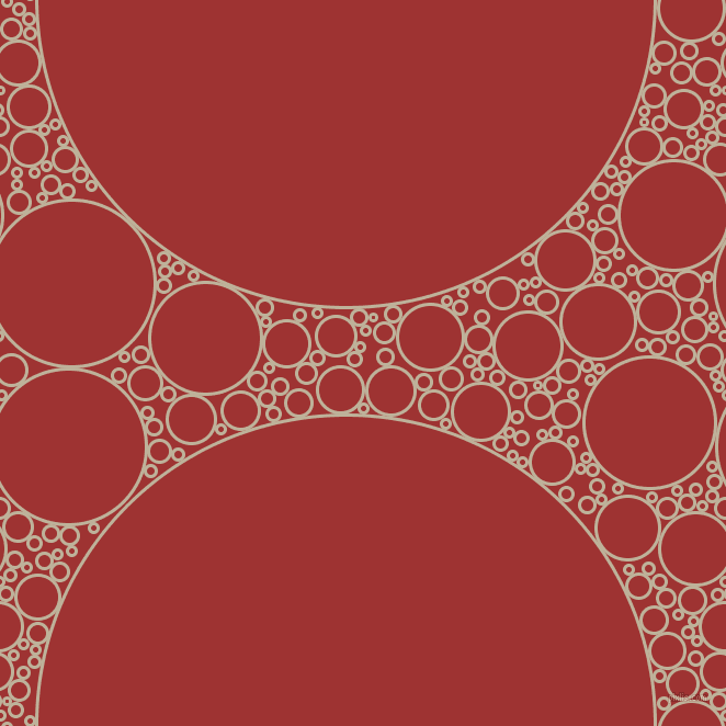 bubbles, circles, sponge, big, medium, small, 3 pixel line width, Akaroa and Milano Red circles bubbles sponge soap seamless tileable