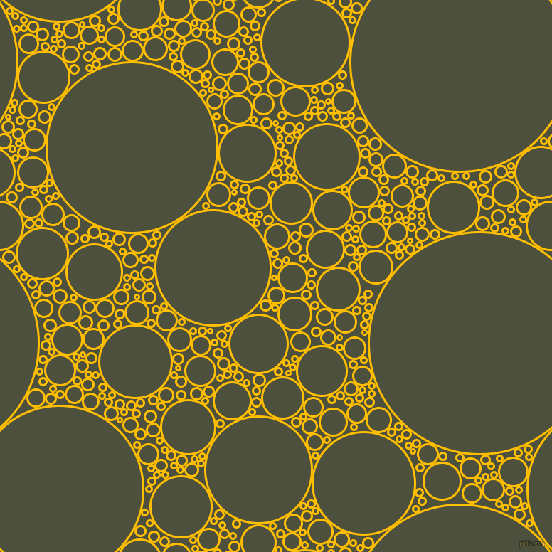 bubbles, circles, sponge, big, medium, small, 3 pixel line width, Amber and Kelp circles bubbles sponge soap seamless tileable
