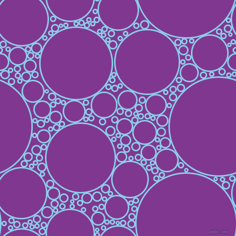 bubbles, circles, sponge, big, medium, small, 3 pixel line width, Anakiwa and Vivid Violet circles bubbles sponge soap seamless tileable