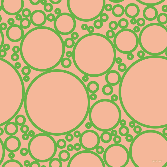 bubbles, circles, sponge, big, medium, small, 9 pixel line width, Apple and Mandys Pink circles bubbles sponge soap seamless tileable