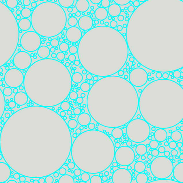 bubbles, circles, sponge, big, medium, small, 3 pixel line width, Aqua and Aqua Haze circles bubbles sponge soap seamless tileable