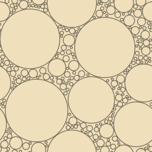 bubbles, circles, sponge, big, medium, small, 3 pixel line width, Arrowtown and Dutch White circles bubbles sponge soap seamless tileable