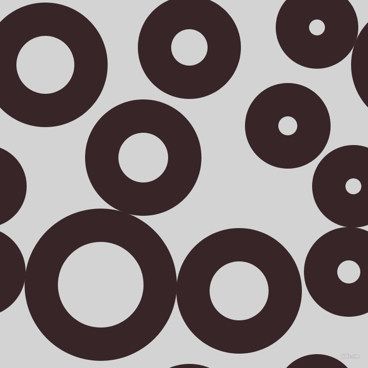 bubbles, circles, sponge, big, medium, small, 65 pixel line width, Aubergine and Light Grey circles bubbles sponge soap seamless tileable