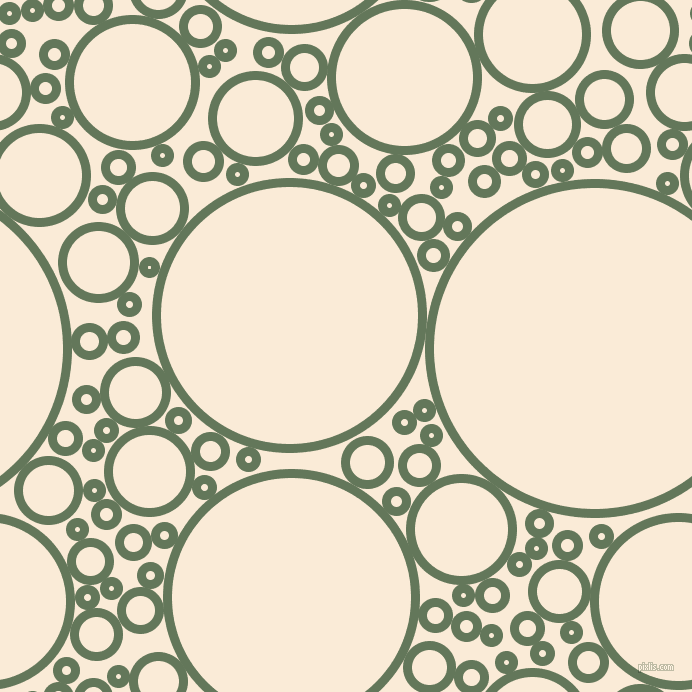 bubbles, circles, sponge, big, medium, small, 9 pixel line width, Axolotl and Antique White circles bubbles sponge soap seamless tileable