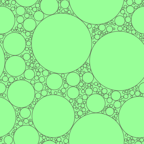bubbles, circles, sponge, big, medium, small, 2 pixel line width, Axolotl and Mint Green circles bubbles sponge soap seamless tileable