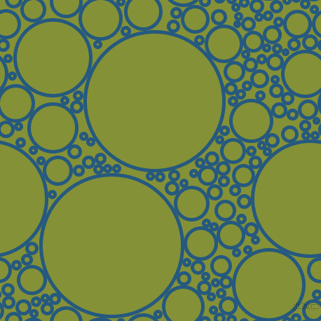 bubbles, circles, sponge, big, medium, small, 5 pixel line width, Bahama Blue and Wasabi circles bubbles sponge soap seamless tileable