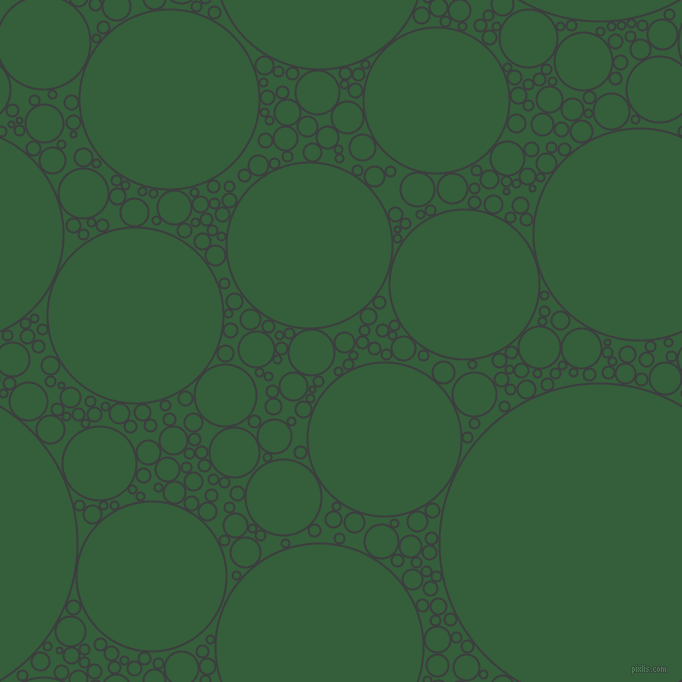 bubbles, circles, sponge, big, medium, small, 2 pixel line width, Baltic Sea and Hunter Green circles bubbles sponge soap seamless tileable