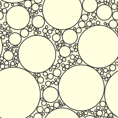 bubbles, circles, sponge, big, medium, small, 3 pixel line width, Baltic Sea and Light Yellow circles bubbles sponge soap seamless tileable