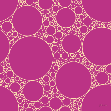 bubbles, circles, sponge, big, medium, small, 2 pixel line width, Banana Mania and Red Violet circles bubbles sponge soap seamless tileable